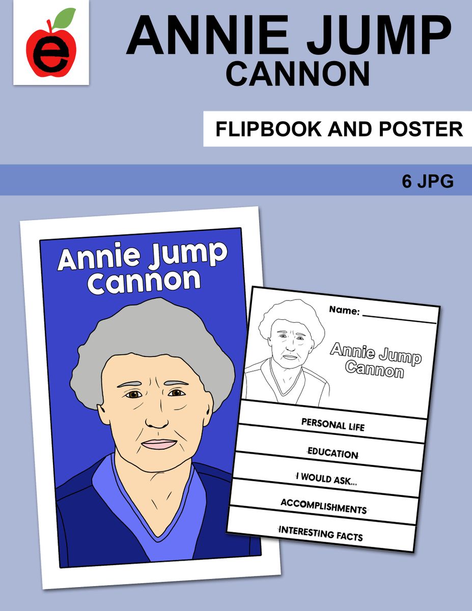 Annie Jump Cannon Poster and Flipbook